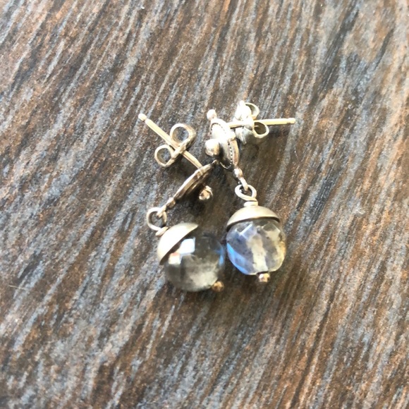 Beth Orduna Sterling labradorite faceted crystal - Picture 14 of 14